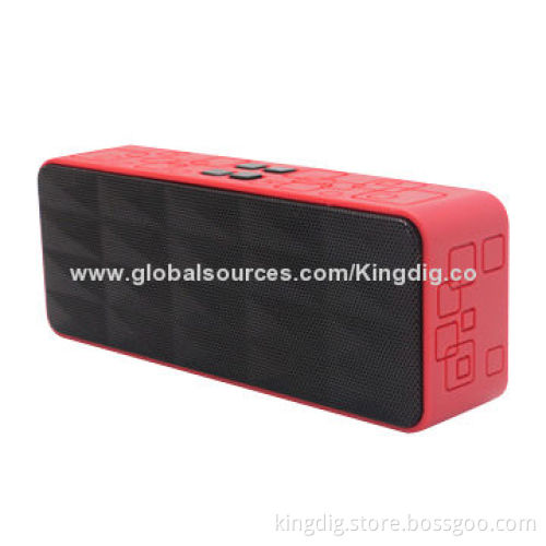 NFC Stereo Bluetooth Speaker, Classic Design, Supports Handsfree Calls and Line-in